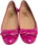 Salvatore Ferragamo Pre-owned Leather flats Pink Dames - Thumbnail 2