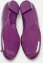 Salvatore Ferragamo Pre-owned Leather flats Purple Dames - Thumbnail 6