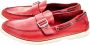 Salvatore Ferragamo Pre-owned Leather flats Red Dames - Thumbnail 3