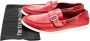 Salvatore Ferragamo Pre-owned Leather flats Red Heren - Thumbnail 7