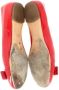 Salvatore Ferragamo Pre-owned Leather flats Red Dames - Thumbnail 7
