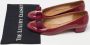 Salvatore Ferragamo Pre-owned Leather flats Red Dames - Thumbnail 9