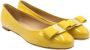Salvatore Ferragamo Pre-owned Leather flats Yellow Dames - Thumbnail 4