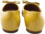 Salvatore Ferragamo Pre-owned Leather flats Yellow Dames - Thumbnail 5