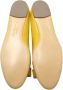 Salvatore Ferragamo Pre-owned Leather flats Yellow Dames - Thumbnail 6