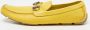 Salvatore Ferragamo Pre-owned Leather flats Yellow Heren - Thumbnail 2