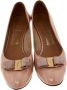 Salvatore Ferragamo Pre-owned Leather heels Beige Dames - Thumbnail 2