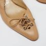 Salvatore Ferragamo Pre-owned Leather heels Beige Dames - Thumbnail 7