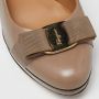 Salvatore Ferragamo Pre-owned Leather heels Beige Dames - Thumbnail 7
