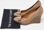 Salvatore Ferragamo Pre-owned Leather heels Beige Dames - Thumbnail 9