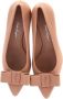Salvatore Ferragamo Pre-owned Leather heels Beige Dames - Thumbnail 4