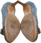Salvatore Ferragamo Pre-owned Leather heels Blue Dames - Thumbnail 5