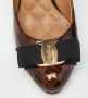 Salvatore Ferragamo Pre-owned Leather heels Brown Dames - Thumbnail 7