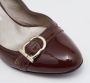 Salvatore Ferragamo Pre-owned Leather heels Brown Dames - Thumbnail 7