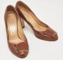 Salvatore Ferragamo Pre-owned Leather heels Brown Dames - Thumbnail 4