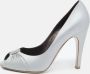 Salvatore Ferragamo Pre-owned Leather heels Gray Dames - Thumbnail 2