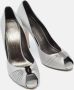 Salvatore Ferragamo Pre-owned Leather heels Gray Dames - Thumbnail 4