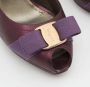 Salvatore Ferragamo Pre-owned Leather heels Gray Dames - Thumbnail 8