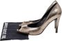 Salvatore Ferragamo Pre-owned Leather heels Gray Dames - Thumbnail 7