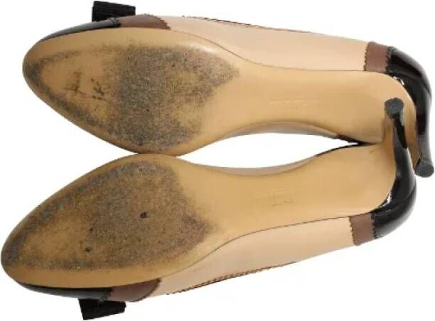 Salvatore Ferragamo Pre-owned Leather heels Multicolor Dames
