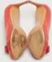 Salvatore Ferragamo Pre-owned Leather heels Orange Dames - Thumbnail 6