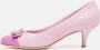 Salvatore Ferragamo Pre-owned Leather heels Pink Dames - Thumbnail 2