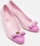 Salvatore Ferragamo Pre-owned Leather heels Pink Dames - Thumbnail 4