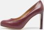 Salvatore Ferragamo Pre-owned Leather heels Red Dames - Thumbnail 2