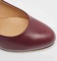Salvatore Ferragamo Pre-owned Leather heels Red Dames - Thumbnail 7