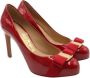 Salvatore Ferragamo Pre-owned Leather heels Red Dames - Thumbnail 4