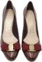 Salvatore Ferragamo Pre-owned Leather heels Red Dames - Thumbnail 3