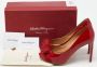 Salvatore Ferragamo Pre-owned Leather heels Red Dames - Thumbnail 9