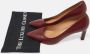Salvatore Ferragamo Pre-owned Leather heels Red Dames - Thumbnail 8