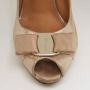 Salvatore Ferragamo Pre-owned Leather heels Yellow Dames - Thumbnail 7