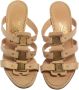 Salvatore Ferragamo Pre-owned Leather sandals Beige Dames - Thumbnail 2