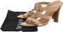 Salvatore Ferragamo Pre-owned Leather sandals Beige Dames - Thumbnail 7