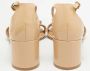 Salvatore Ferragamo Pre-owned Leather sandals Beige Dames - Thumbnail 5