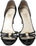 Salvatore Ferragamo Pre-owned Leather sandals Black Dames - Thumbnail 2