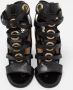 Salvatore Ferragamo Pre-owned Leather sandals Black Dames - Thumbnail 3