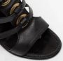 Salvatore Ferragamo Pre-owned Leather sandals Black Dames - Thumbnail 7