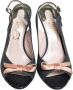 Salvatore Ferragamo Pre-owned Leather sandals Black Dames - Thumbnail 2