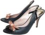 Salvatore Ferragamo Pre-owned Leather sandals Black Dames - Thumbnail 3