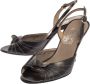 Salvatore Ferragamo Pre-owned Leather sandals Black Dames - Thumbnail 3