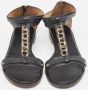 Salvatore Ferragamo Pre-owned Leather sandals Black Dames - Thumbnail 3