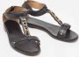 Salvatore Ferragamo Pre-owned Leather sandals Black Dames - Thumbnail 4