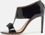 Salvatore Ferragamo Pre-owned Leather sandals Black Dames - Thumbnail 2
