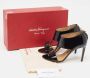 Salvatore Ferragamo Pre-owned Leather sandals Black Dames - Thumbnail 9