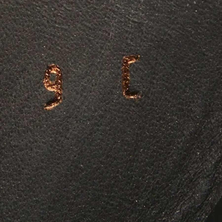 Salvatore Ferragamo Pre-owned Leather sandals Black Dames