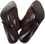 Salvatore Ferragamo Pre-owned Leather sandals Brown Dames - Thumbnail 5