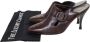 Salvatore Ferragamo Pre-owned Leather sandals Brown Dames - Thumbnail 7